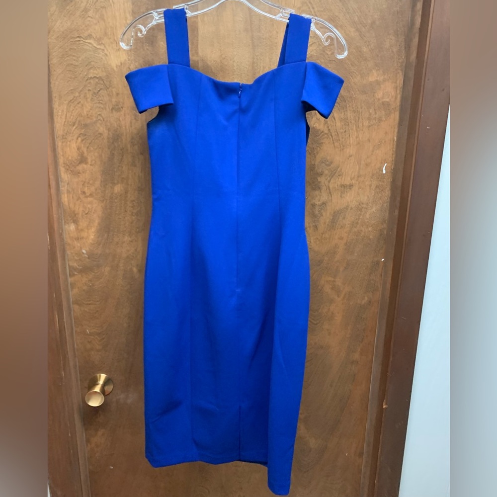 Eliza J blue cocktail dress - size 4 - Picture 7 of 8